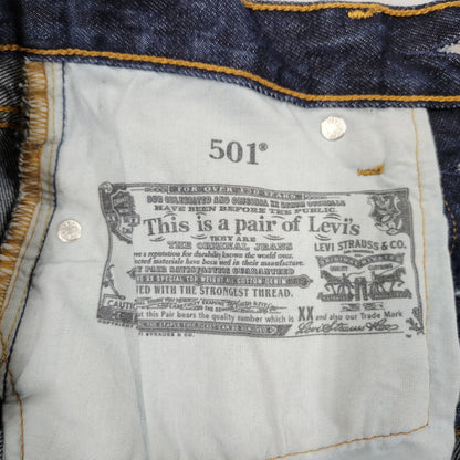 【中古品】【レディース】 Levi's リーバイス 501 DENIM PANTS 12501-0558 デニムパンツ ジーンズ ボトムス 171-250817-as-25-izu サイズ：25×30 カラー：インディゴ 万代Net店