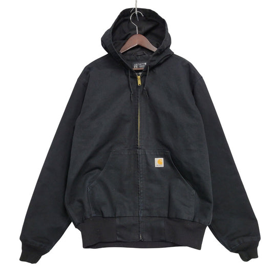 【中古品】【メンズ】 Carhartt カーハート 0J0131-M LOOSE FIT ルーズ フィット THERMAL LINER DUCK ACTIVE JACKET サーマルライナー ダック アクティブ ジャケット トップス アウター 147-250814-ya-15-izu サイズ：M カラー：BLACK 万代Net店