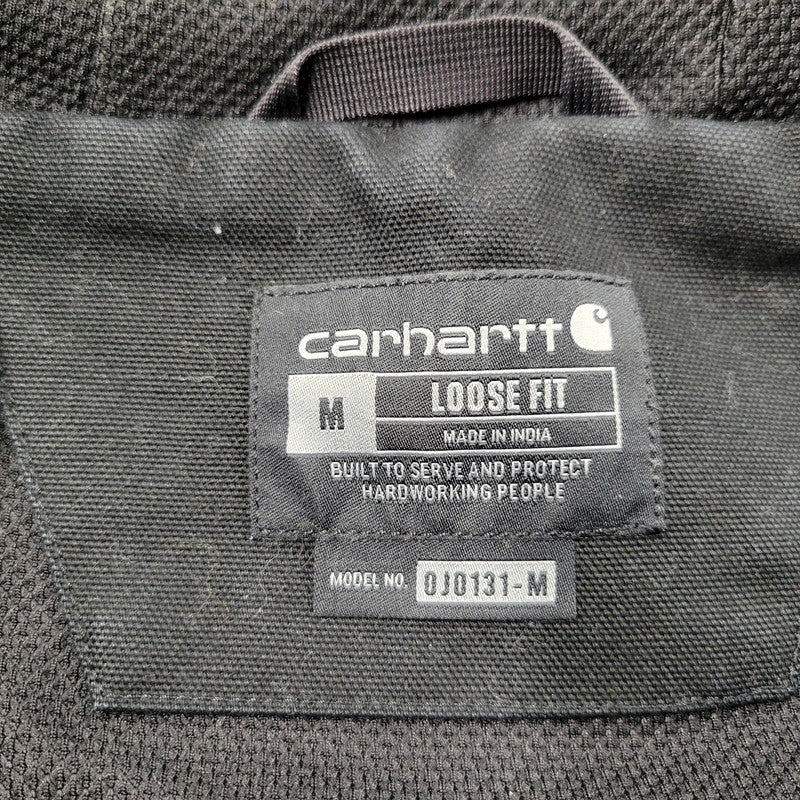 【中古品】【メンズ】 Carhartt カーハート 0J0131-M LOOSE FIT ルーズ フィット THERMAL LINER DUCK ACTIVE JACKET サーマルライナー ダック アクティブ ジャケット トップス アウター 147-250814-ya-15-izu サイズ：M カラー：BLACK 万代Net店