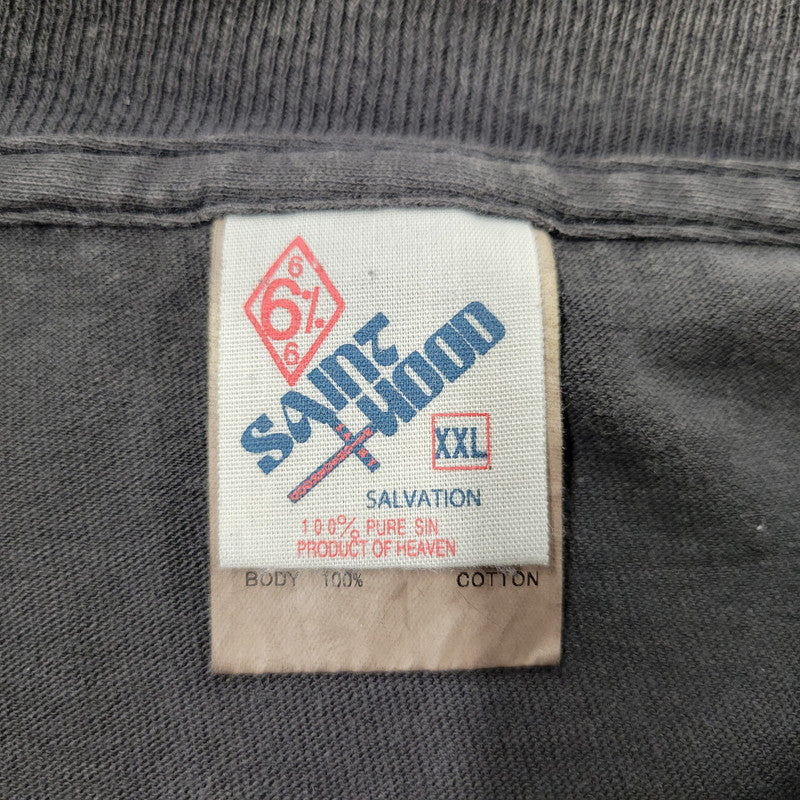 【中古美品】【メンズ】 SAINT MICHAEL セントマイケル ×NEIGHBORHOOD ネイバーフッド 25SS SM-HR8-0000-C68/STHD . SS TEE PRAY ショートスリーブ ティープレイ トップス 半袖 142-250814-ya-11-izu サイズ：XXL カラー：ブラック系 万代Net店