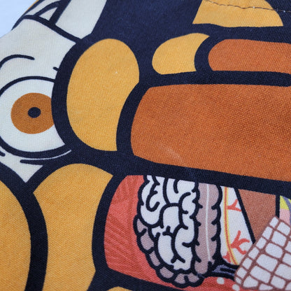 【中古品】【メンズ/レディース】 × KAWS カウズ TOTE BAG トートバッグ カバン 鞄 188-250814-as-08-izu カラー：マルチカラー 万代Net店