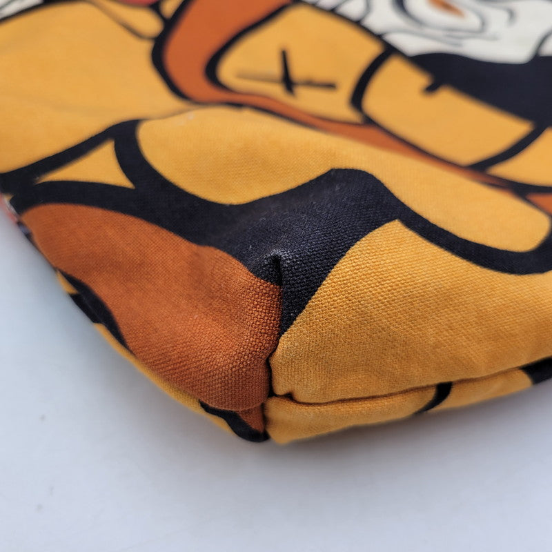 【中古品】【メンズ/レディース】 × KAWS カウズ TOTE BAG トートバッグ カバン 鞄 188-250814-as-08-izu カラー：マルチカラー 万代Net店
