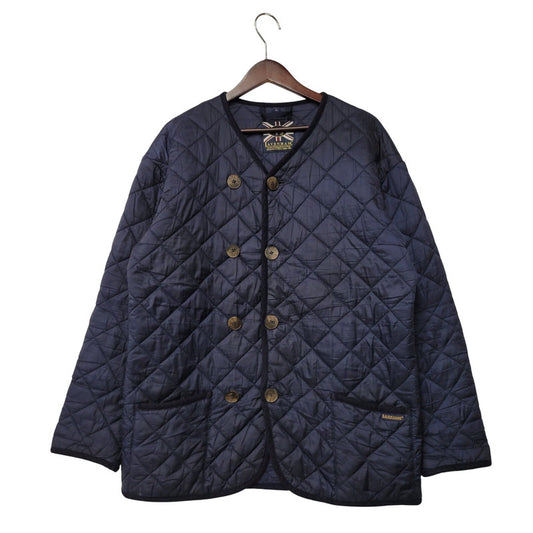 【中古品】【メンズ】 LAVENHAM ラベンハム QUILTED JACKET LVH-19-BP キルテッド ジャケット 英国製 アウター 141-250819-as-21-izu サイズ：L カラー：ネイビー 万代Net店