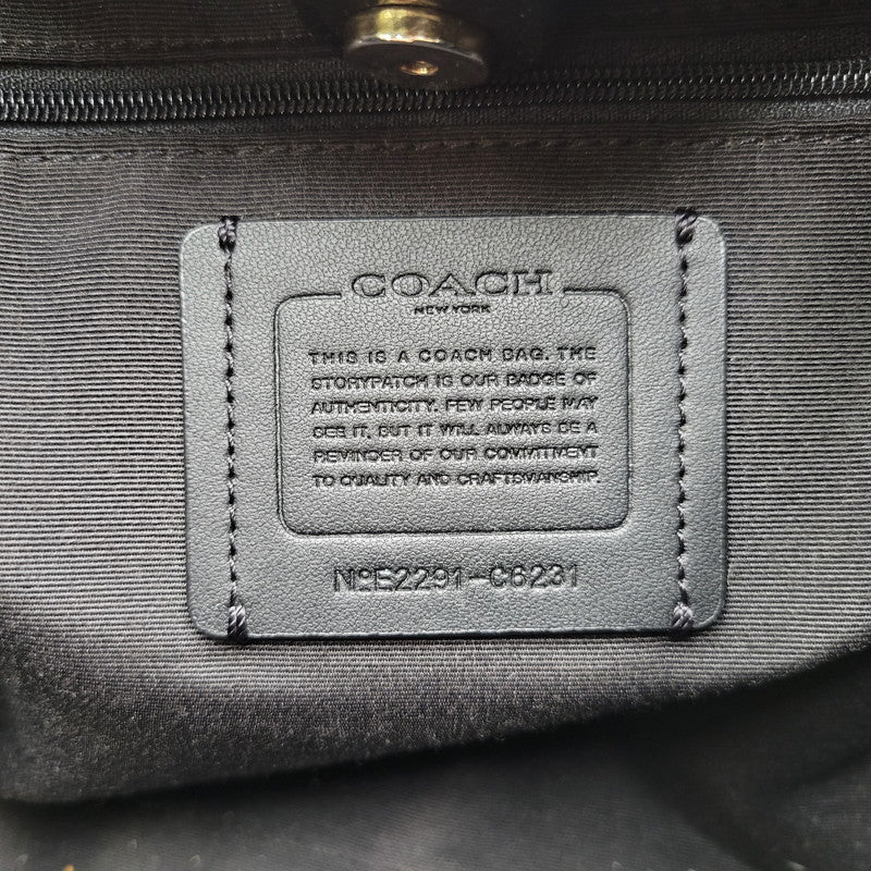 【中古品】【レディース】 COACH コーチ CHRISTIE SHOULDER BAG C6231 クリスティ ショルダーバッグ カバン 鞄 180-250815-as-07-izu カラー：ブラック 万代Net店