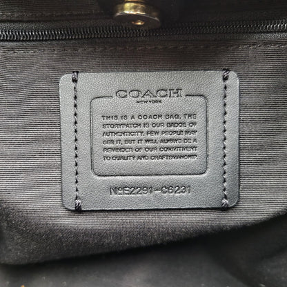 【中古品】【レディース】 COACH コーチ CHRISTIE SHOULDER BAG C6231 クリスティ ショルダーバッグ カバン 鞄 180-250815-as-07-izu カラー：ブラック 万代Net店