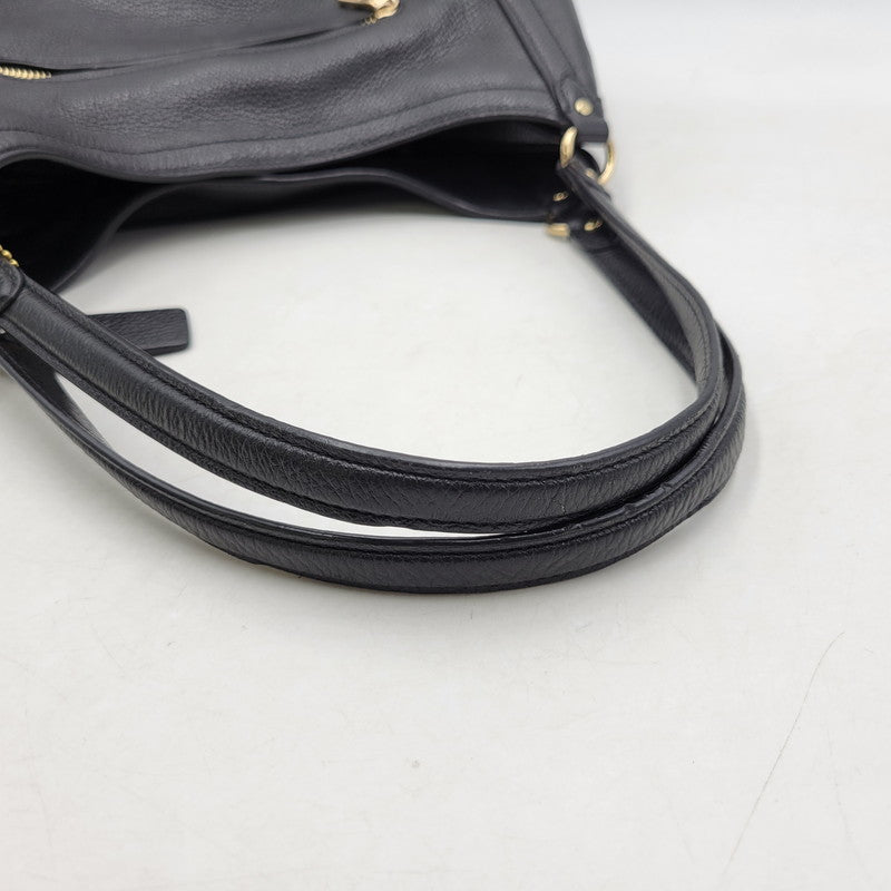 【中古品】【レディース】 COACH コーチ CHRISTIE SHOULDER BAG C6231 クリスティ ショルダーバッグ カバン 鞄 180-250815-as-07-izu カラー：ブラック 万代Net店