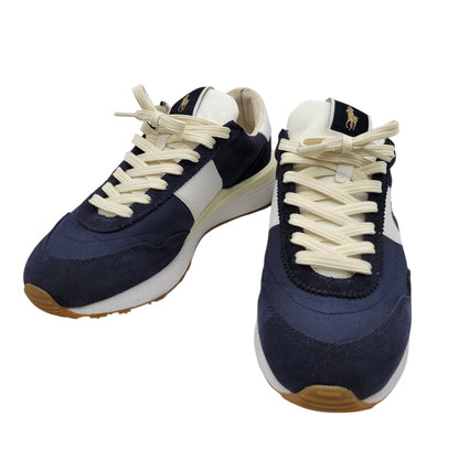 【中古品】【メンズ】 POLO RALPH LAUREN ポロ・ラルフローレン SNEAKERS TRAIN 89 PP-SK-LTL スニーカー シューズ 靴 162-250815-as-04-izu サイズ：US8.5 カラー：ネイビー 万代Net店