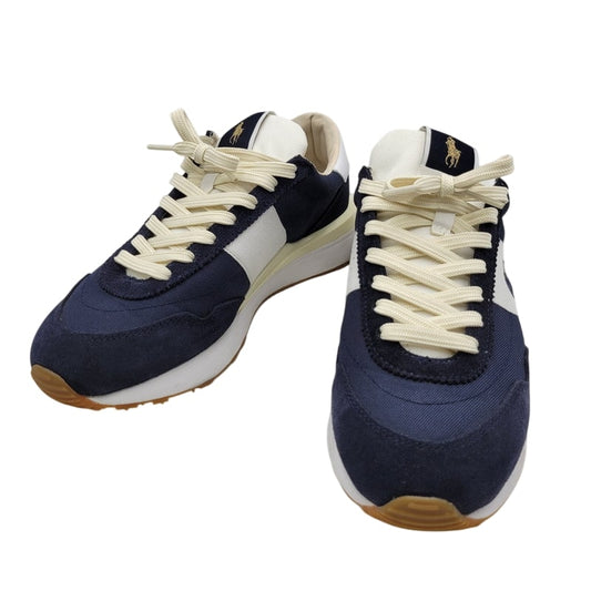 【中古品】【メンズ】 POLO RALPH LAUREN ポロ・ラルフローレン SNEAKERS TRAIN 89 PP-SK-LTL スニーカー シューズ 靴 162-250815-as-04-izu サイズ：US8.5 カラー：ネイビー 万代Net店
