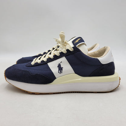 【中古品】【メンズ】 POLO RALPH LAUREN ポロ・ラルフローレン SNEAKERS TRAIN 89 PP-SK-LTL スニーカー シューズ 靴 162-250815-as-04-izu サイズ：US8.5 カラー：ネイビー 万代Net店