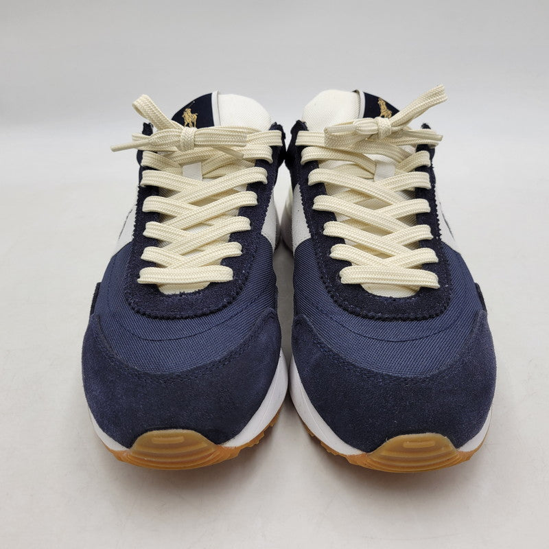 【中古品】【メンズ】 POLO RALPH LAUREN ポロ・ラルフローレン SNEAKERS TRAIN 89 PP-SK-LTL スニーカー シューズ 靴 162-250815-as-04-izu サイズ：US8.5 カラー：ネイビー 万代Net店