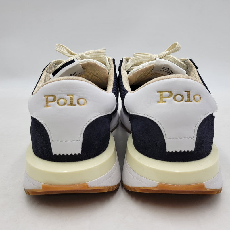 【中古品】【メンズ】 POLO RALPH LAUREN ポロ・ラルフローレン SNEAKERS TRAIN 89 PP-SK-LTL スニーカー シューズ 靴 162-250815-as-04-izu サイズ：US8.5 カラー：ネイビー 万代Net店
