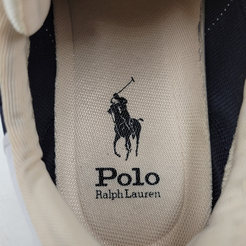 【中古品】【メンズ】 POLO RALPH LAUREN ポロ・ラルフローレン SNEAKERS TRAIN 89 PP-SK-LTL スニーカー シューズ 靴 162-250815-as-04-izu サイズ：US8.5 カラー：ネイビー 万代Net店