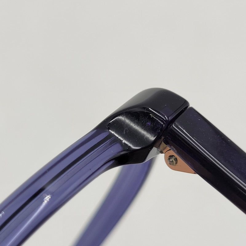 【中古品】【メンズ/レディース】 REGENCY EYEWEAR レジェンシー アイウェア SUNGLASSES サングラス 眼鏡 メガネ レンズ無し USA製 小物 服飾雑貨 203-250815-ay-09-izu サイズ：54口17 カラー：ネイビー 万代Net店