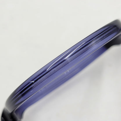 【中古品】【メンズ/レディース】 REGENCY EYEWEAR レジェンシー アイウェア SUNGLASSES サングラス 眼鏡 メガネ レンズ無し USA製 小物 服飾雑貨 203-250815-ay-09-izu サイズ：54口17 カラー：ネイビー 万代Net店