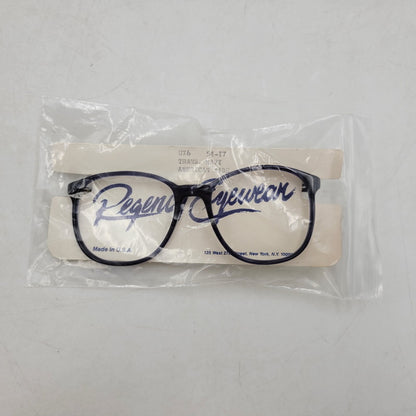 【中古品】【メンズ/レディース】 REGENCY EYEWEAR レジェンシー アイウェア SUNGLASSES サングラス 眼鏡 メガネ レンズ無し USA製 小物 服飾雑貨 203-250815-ay-09-izu サイズ：54口17 カラー：ネイビー 万代Net店
