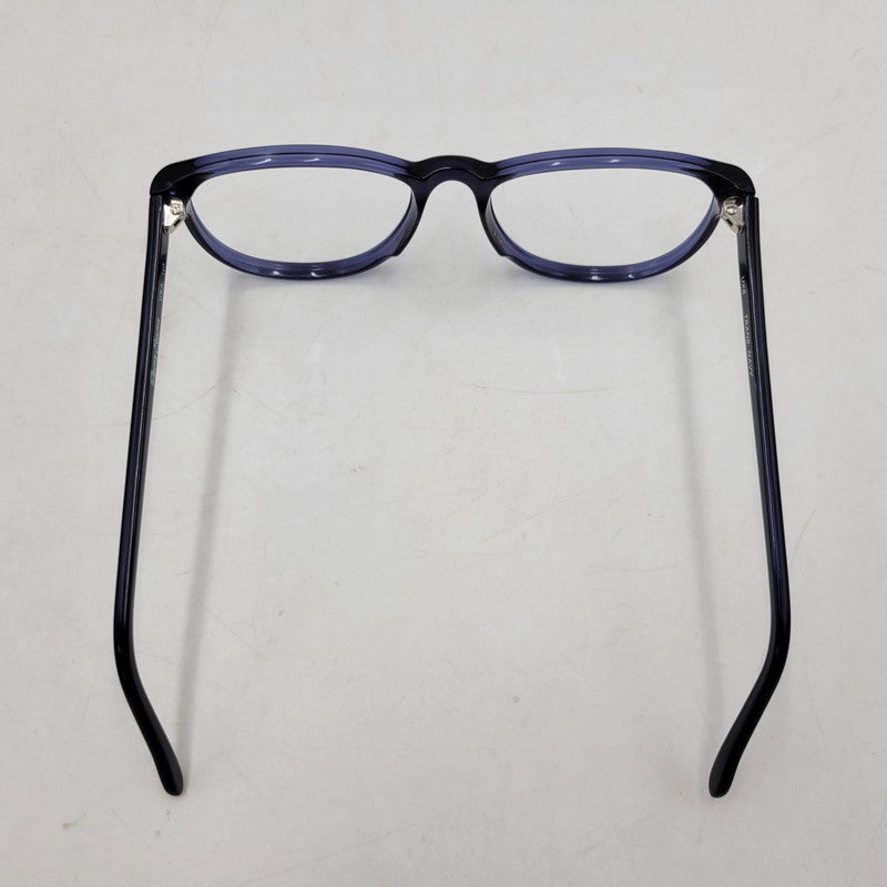 【中古品】【メンズ/レディース】 REGENCY EYEWEAR レジェンシー アイウェア SUNGLASSES サングラス 眼鏡 メガネ レンズ無し USA製 小物 服飾雑貨 203-250815-ay-09-izu サイズ：54口17 カラー：ネイビー 万代Net店