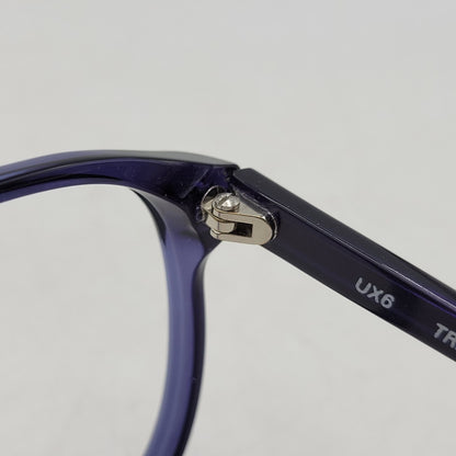 【中古品】【メンズ/レディース】 REGENCY EYEWEAR レジェンシー アイウェア SUNGLASSES サングラス 眼鏡 メガネ レンズ無し USA製 小物 服飾雑貨 203-250815-ay-09-izu サイズ：54口17 カラー：ネイビー 万代Net店