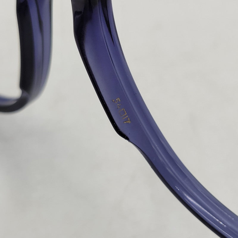 【中古品】【メンズ/レディース】 REGENCY EYEWEAR レジェンシー アイウェア SUNGLASSES サングラス 眼鏡 メガネ レンズ無し USA製 小物 服飾雑貨 203-250815-ay-07-izu サイズ：54口17 カラー：ネイビー 万代Net店
