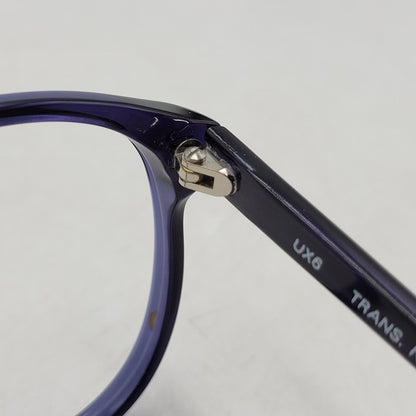 【中古品】【メンズ/レディース】 REGENCY EYEWEAR レジェンシー アイウェア SUNGLASSES サングラス 眼鏡 メガネ レンズ無し USA製 小物 服飾雑貨 203-250815-ay-07-izu サイズ：54口17 カラー：ネイビー 万代Net店