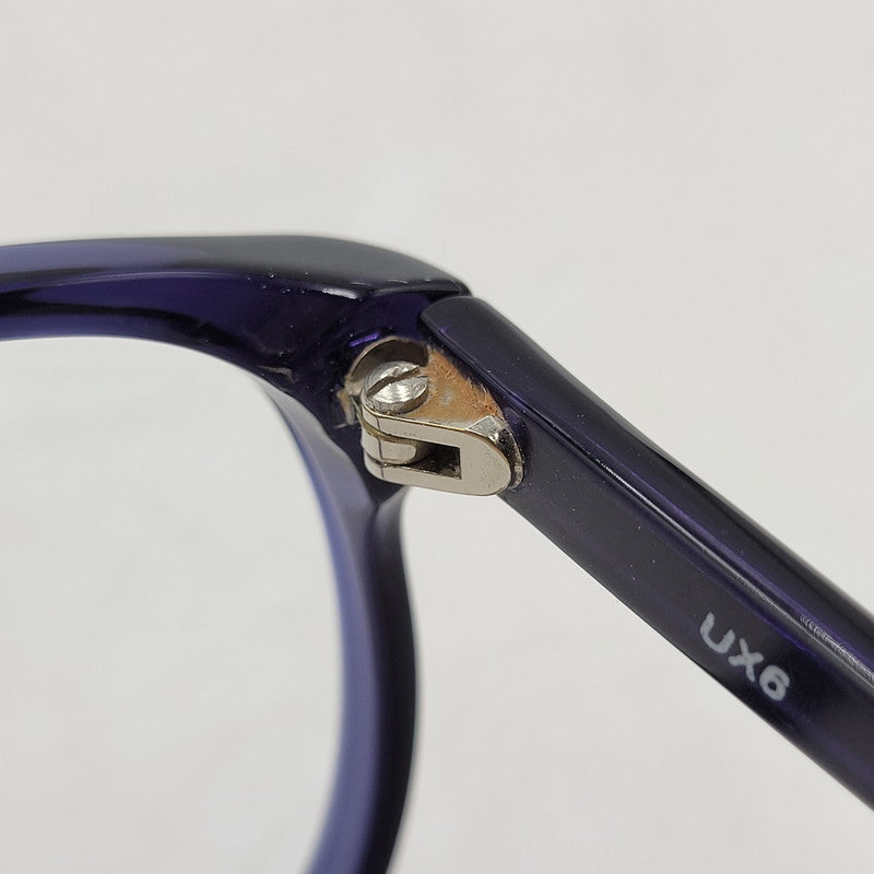 【中古品】【メンズ/レディース】 REGENCY EYEWEAR レジェンシー アイウェア SUNGLASSES サングラス 眼鏡 メガネ レンズ無し USA製 小物 服飾雑貨 203-250815-ay-08-izu サイズ：54口17 カラー：ネイビー 万代Net店