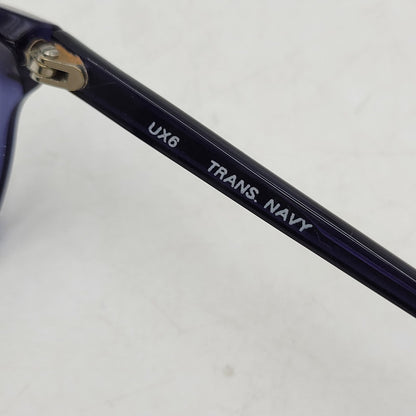 【中古品】【メンズ/レディース】 REGENCY EYEWEAR レジェンシー アイウェア SUNGLASSES サングラス 眼鏡 メガネ レンズ無し USA製 小物 服飾雑貨 203-250815-ay-08-izu サイズ：54口17 カラー：ネイビー 万代Net店