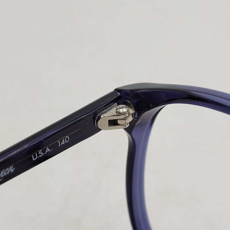 【中古品】【メンズ/レディース】 REGENCY EYEWEAR レジェンシー アイウェア SUNGLASSES サングラス 眼鏡 メガネ レンズ無し USA製 小物 服飾雑貨 203-250815-ay-06-izu サイズ：54口17 カラー：ネイビー 万代Net店
