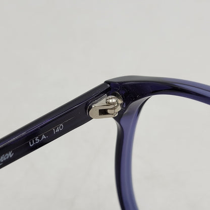 【中古品】【メンズ/レディース】 REGENCY EYEWEAR レジェンシー アイウェア SUNGLASSES サングラス 眼鏡 メガネ レンズ無し USA製 小物 服飾雑貨 203-250815-ay-06-izu サイズ：54口17 カラー：ネイビー 万代Net店