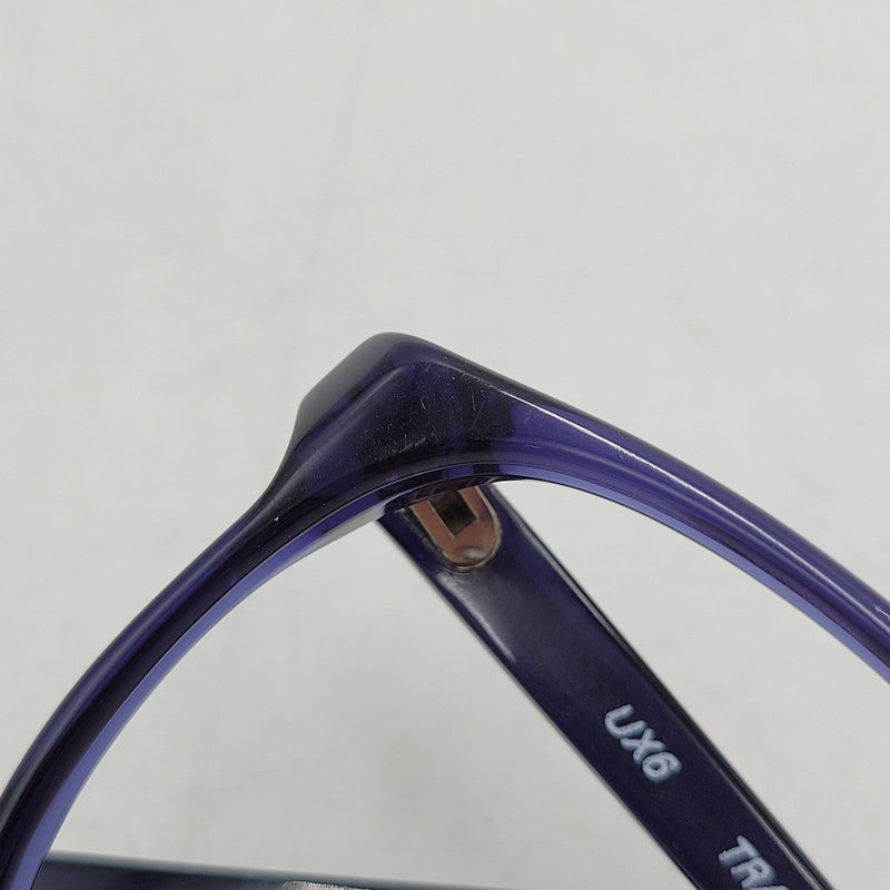 【中古品】【メンズ/レディース】 REGENCY EYEWEAR レジェンシー アイウェア SUNGLASSES サングラス 眼鏡 メガネ レンズ無し USA製 小物 服飾雑貨 203-250815-ay-06-izu サイズ：54口17 カラー：ネイビー 万代Net店