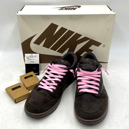 【中古品】【メンズ】 NIKE ナイキ ×TRAVIS SCOTT トラヴィス スコット DM7866-202 AIR JORDAN エア ジョーダン 1 LOW OG SP スニーカー シューズ 靴 160-250901-ya-04-izu サイズ：27.5cm カラー：VELVET BROWN AND DARK MOCHA 万代Net店