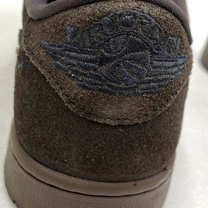 【中古品】【メンズ】 NIKE ナイキ ×TRAVIS SCOTT トラヴィス スコット DM7866-202 AIR JORDAN エア ジョーダン 1 LOW OG SP スニーカー シューズ 靴 160-250901-ya-04-izu サイズ：27.5cm カラー：VELVET BROWN AND DARK MOCHA 万代Net店