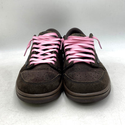 【中古品】【メンズ】 NIKE ナイキ ×TRAVIS SCOTT トラヴィス スコット DM7866-202 AIR JORDAN エア ジョーダン 1 LOW OG SP スニーカー シューズ 靴 160-250901-ya-04-izu サイズ：27.5cm カラー：VELVET BROWN AND DARK MOCHA 万代Net店