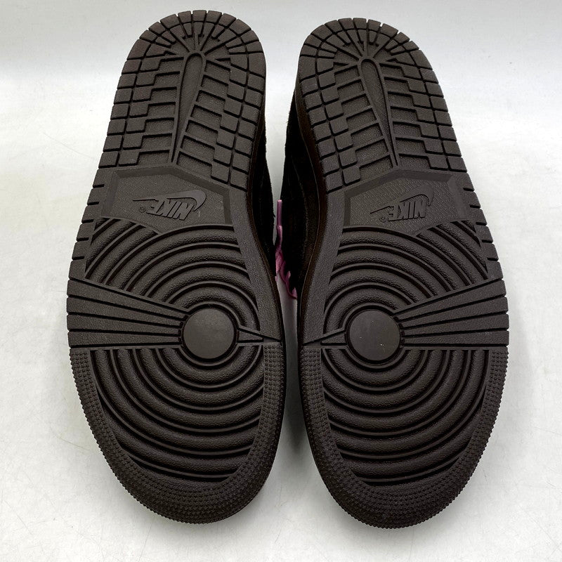 【中古品】【メンズ】 NIKE ナイキ ×TRAVIS SCOTT トラヴィス スコット DM7866-202 AIR JORDAN エア ジョーダン 1 LOW OG SP スニーカー シューズ 靴 160-250901-ya-04-izu サイズ：27.5cm カラー：VELVET BROWN AND DARK MOCHA 万代Net店