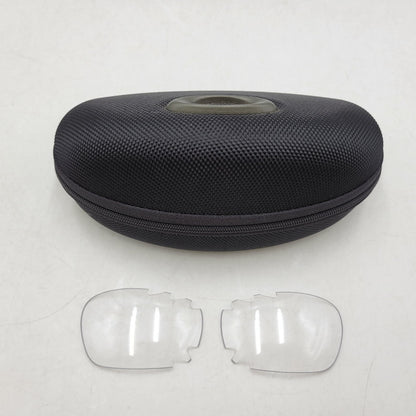 【現状渡し品】【メンズ/レディース】 OAKLEY オークリー RACING JACKET SPORT SUNGLASSES OO9197-06 レーシング ジャケット スポーツ サングラス USA製 小物 服飾雑貨 203-250815-ay-05-izu サイズ：62口18-126 カラー：ブルー×ホワイト 万代Net店