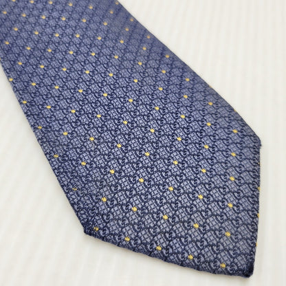 【中古品】【メンズ】 GG DOT NECKTIE ドット ネクタイ 服飾雑貨 スーツ用小物 183-250818-rk-04-izu カラー：ブルー 万代Net店
