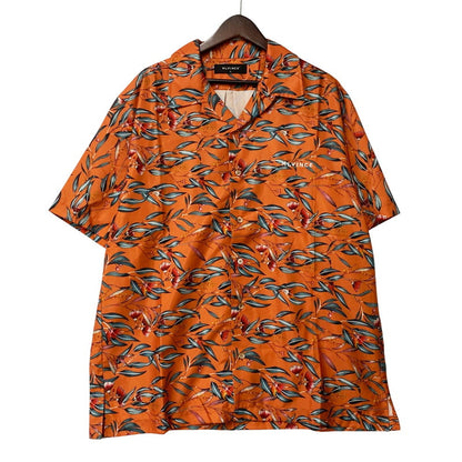 【中古品】【メンズ】 MLVINCE メルヴィンス ISLAND SS SHIRT アイランド ショートスリーブシャツ トップス 半袖 142-250821-ma-05-izu サイズ：XL カラー：ORANGE 万代Net店