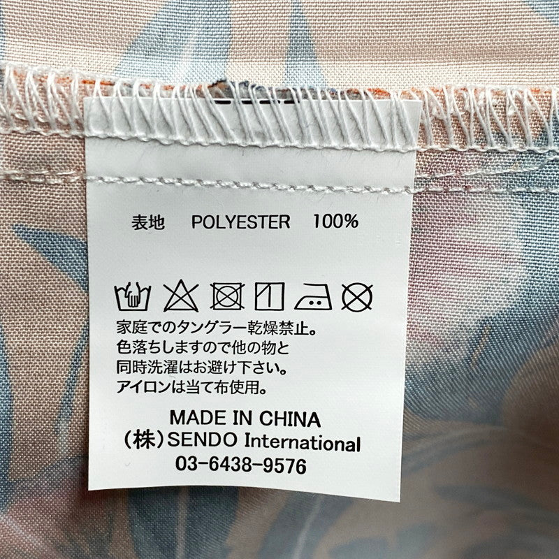 【中古品】【メンズ】 MLVINCE メルヴィンス ISLAND SS SHIRT アイランド ショートスリーブシャツ トップス 半袖 142-250821-ma-05-izu サイズ：XL カラー：ORANGE 万代Net店