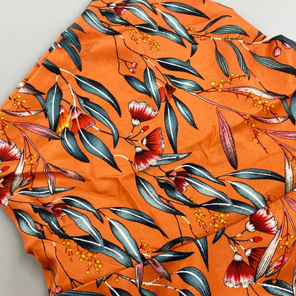 【中古品】【メンズ】 MLVINCE メルヴィンス ISLAND SS SHIRT アイランド ショートスリーブシャツ トップス 半袖 142-250821-ma-05-izu サイズ：XL カラー：ORANGE 万代Net店