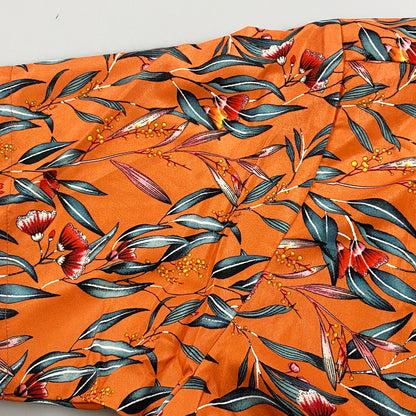 【中古品】【メンズ】 MLVINCE メルヴィンス ISLAND SS SHIRT アイランド ショートスリーブシャツ トップス 半袖 142-250821-ma-05-izu サイズ：XL カラー：ORANGE 万代Net店