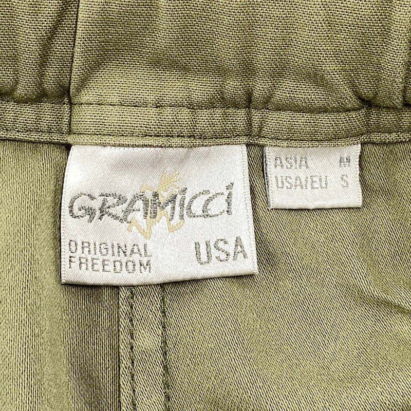 【中古品】【メンズ】 Gramicci グラミチ GMP-19F1140-1 CLIMBING PANTS クライミングパンツ ズボン ボトムス 155-250821-ma-01-izu サイズ：M カラー：グリーン 万代Net店
