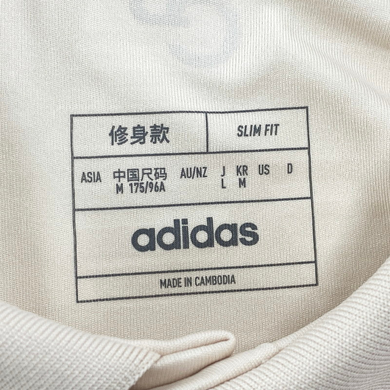【中古品】【メンズ】 adidas アディダス FC バイエルン・ミュンヘン サード ユニフォーム トップス 半袖 148-250821-ma-04-izu サイズ：L カラー：ベージュ 万代Net店