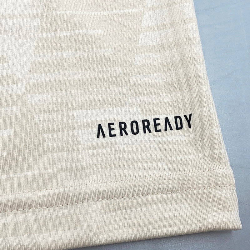 【中古品】【メンズ】 adidas アディダス FC バイエルン・ミュンヘン サード ユニフォーム トップス 半袖 148-250821-ma-04-izu サイズ：L カラー：ベージュ 万代Net店