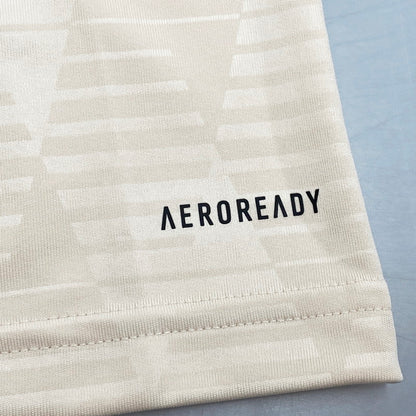 【中古品】【メンズ】 adidas アディダス FC バイエルン・ミュンヘン サード ユニフォーム トップス 半袖 148-250821-ma-04-izu サイズ：L カラー：ベージュ 万代Net店