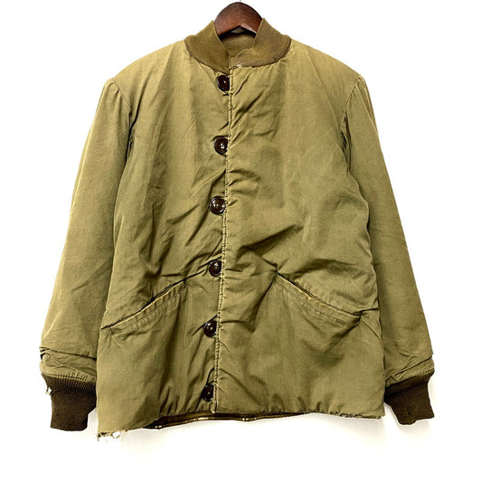 【現状渡し品】【メンズ】 U.S.ARMY ユーエスアーミー M-43 MILITARY LINER JACKET ミリタリー ライナー ジャケット アウター 146-250816-as-06-izu サイズ：38R カラー：カーキ 万代Net店