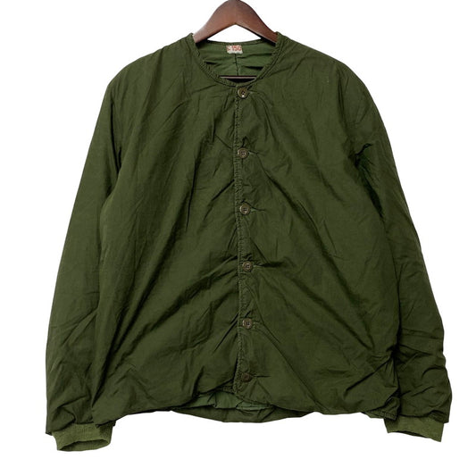 【中古品】【メンズ】 SWEDISH ARMY スウェーデン軍 70S MILITARY LINER JACKET 70年代 ミリタリーライナージャケット アウター 長袖 146-250821-ma-12-izu サイズ：C150 カラー：グリーン 万代Net店