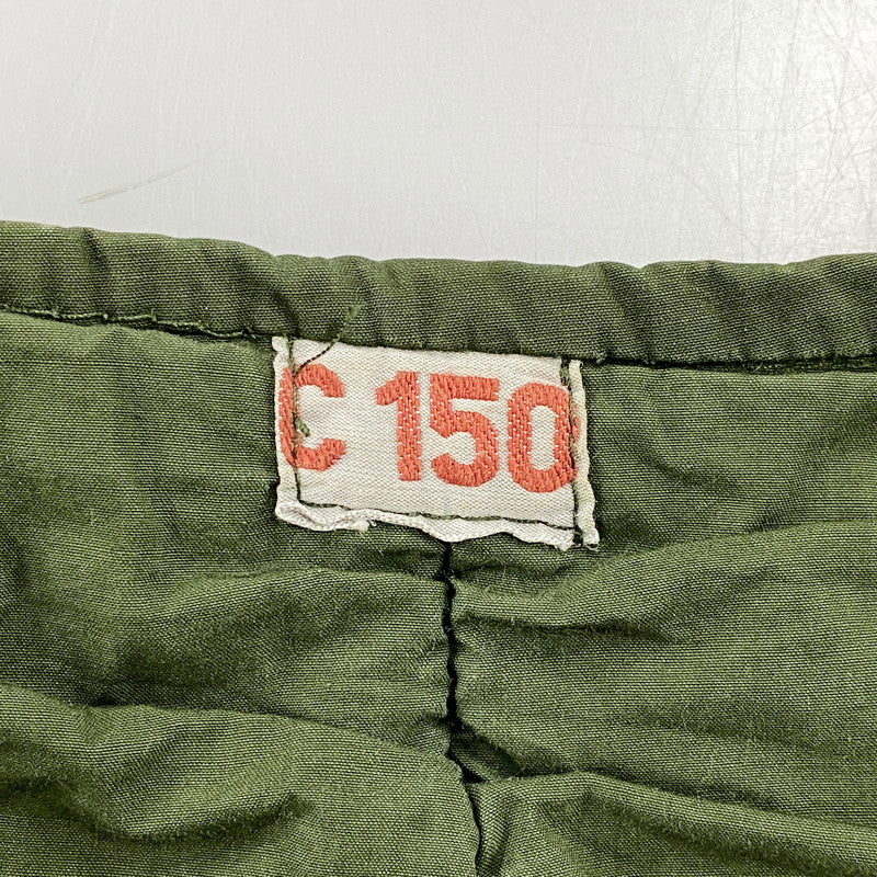 【中古品】【メンズ】 SWEDISH ARMY スウェーデン軍 70S MILITARY LINER JACKET 70年代 ミリタリーライナージャケット アウター 長袖 146-250821-ma-12-izu サイズ：C150 カラー：グリーン 万代Net店