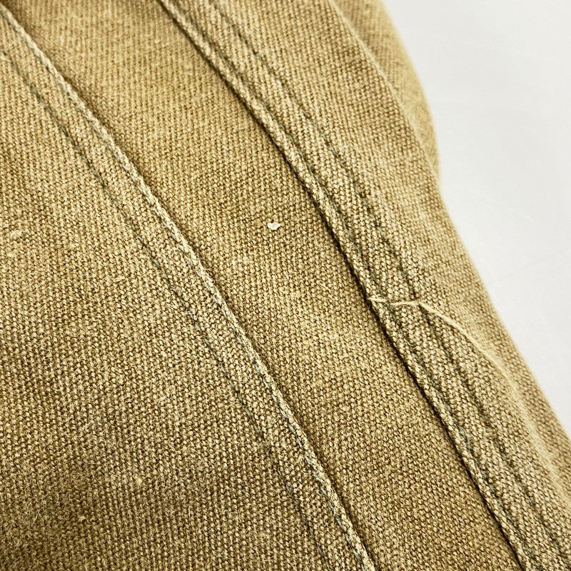 【中古品】【メンズ】 CZECH ARMY チェコ軍 80S DOUBLE KNEE COTTON TWILL OVERALLS 80年代 ダブルニーコットン ツイルオーバーオール オールインワン ボトムス 157-250821-ma-03-izu サイズ：不明 カラー：BROWN 万代Net店