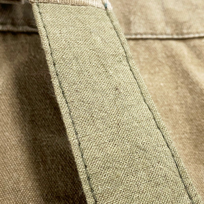 【中古品】【メンズ】 CZECH ARMY チェコ軍 80S DOUBLE KNEE COTTON TWILL OVERALLS 80年代 ダブルニーコットン ツイルオーバーオール オールインワン ボトムス 157-250821-ma-03-izu サイズ：不明 カラー：BROWN 万代Net店