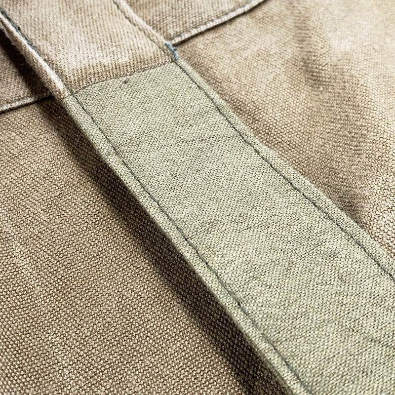 【中古品】【メンズ】 CZECH ARMY チェコ軍 80S DOUBLE KNEE COTTON TWILL OVERALLS 80年代 ダブルニーコットン ツイルオーバーオール オールインワン ボトムス 157-250821-ma-03-izu サイズ：不明 カラー：BROWN 万代Net店