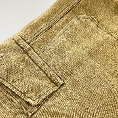 【中古品】【メンズ】 CZECH ARMY チェコ軍 80S DOUBLE KNEE COTTON TWILL OVERALLS 80年代 ダブルニーコットン ツイルオーバーオール オールインワン ボトムス 157-250821-ma-03-izu サイズ：不明 カラー：BROWN 万代Net店