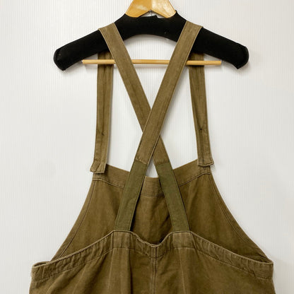 【中古品】【メンズ】 CZECH ARMY チェコ軍 80S DOUBLE KNEE COTTON TWILL OVERALLS 80年代 ダブルニーコットン ツイルオーバーオール オールインワン ボトムス 157-250821-ma-03-izu サイズ：不明 カラー：BROWN 万代Net店
